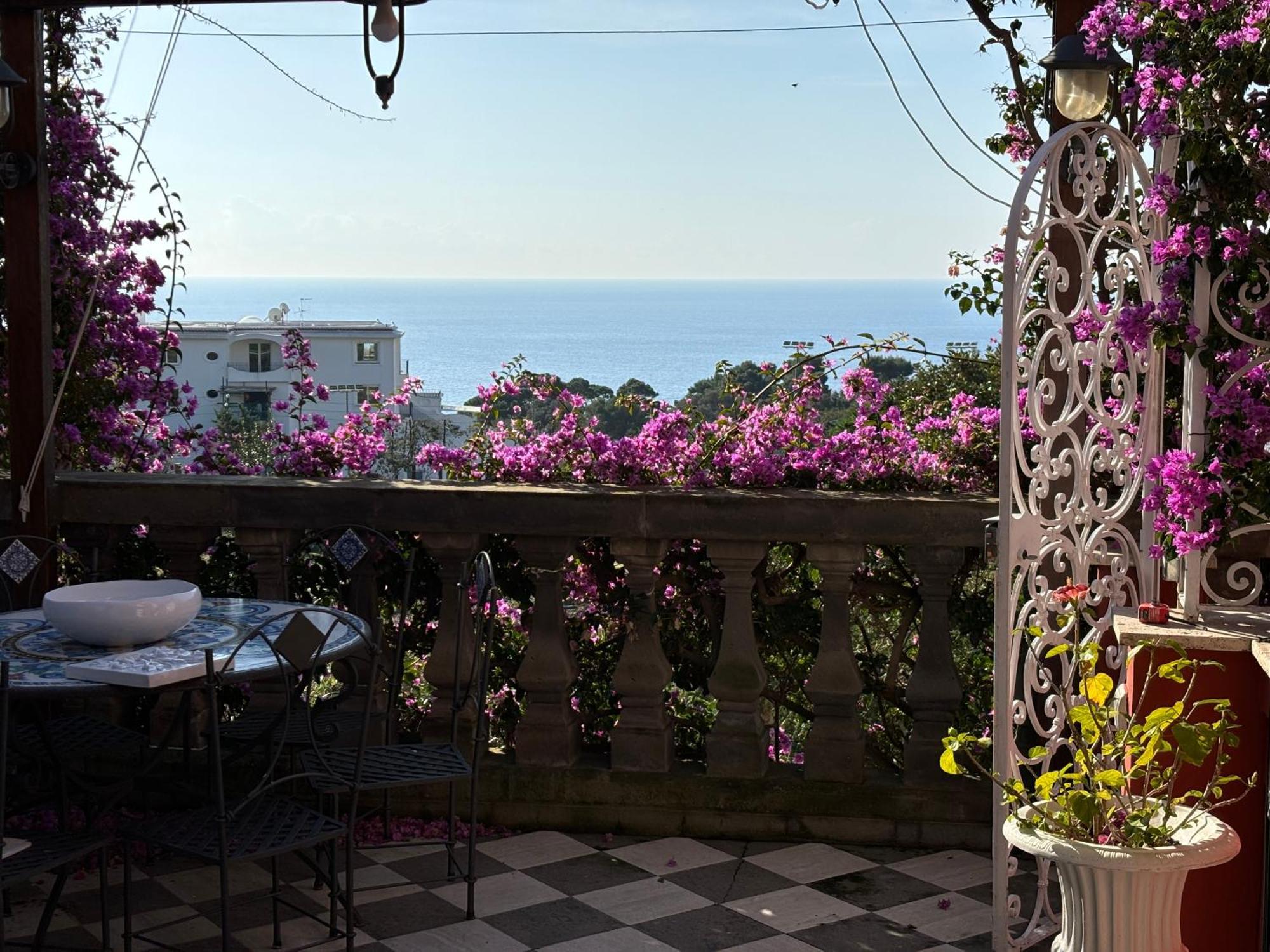 Luxury House In Villa Pompeiana Via Camerelle Con Terrazza Vista Mare Κάπρι Εξωτερικό φωτογραφία